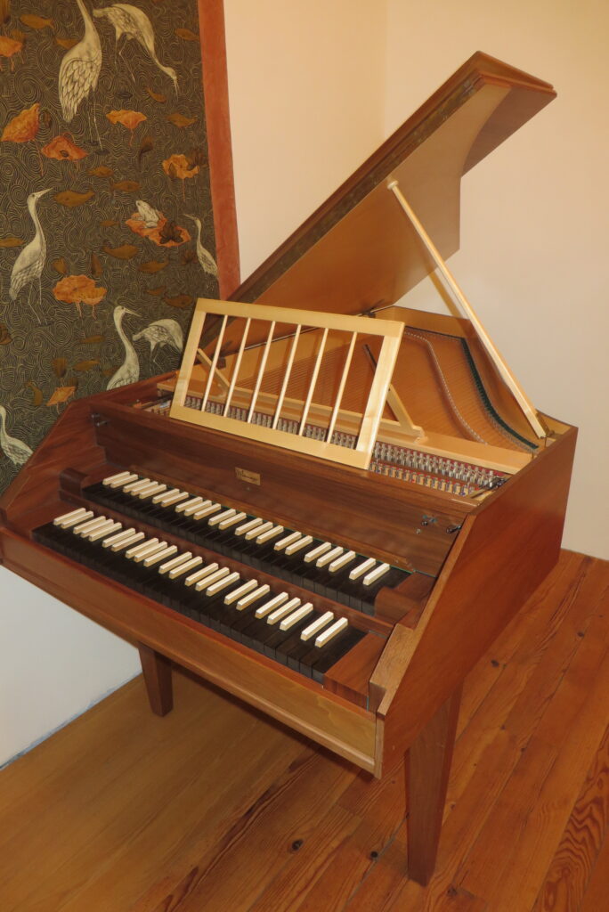 Clavecin étude Wittmayer 2 claviers