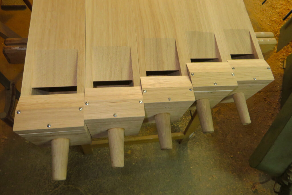 Bouches de tuyaux de Bourdon 8'